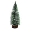 Green Snowflake Pine Needle Mini Christmas Tree - PVC Tabletop, Sizes: 10-30cm