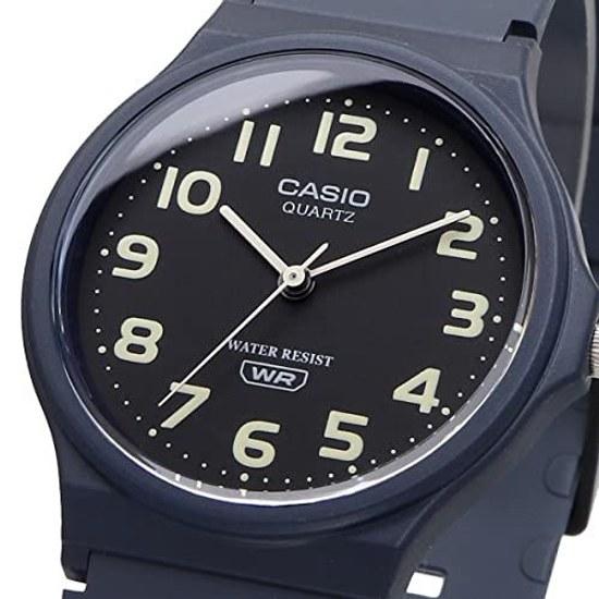 CASIO analog wristwatch Chipkashi Cheap MQ-24UC-2B urethane belt unisex matte navy overseas model