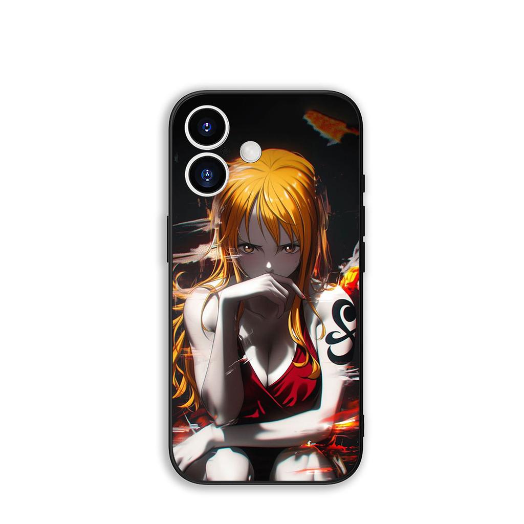 Phone Cover Poster Nami One Piece Luffy Cartoon for Xiaomi Redmi Note 14 12 13 ProPlus A4 A3 Pro Plus 12C 13C 14C 5G + Case