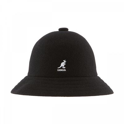 Kangol K3451 Black Casual Wool Bucket Hat