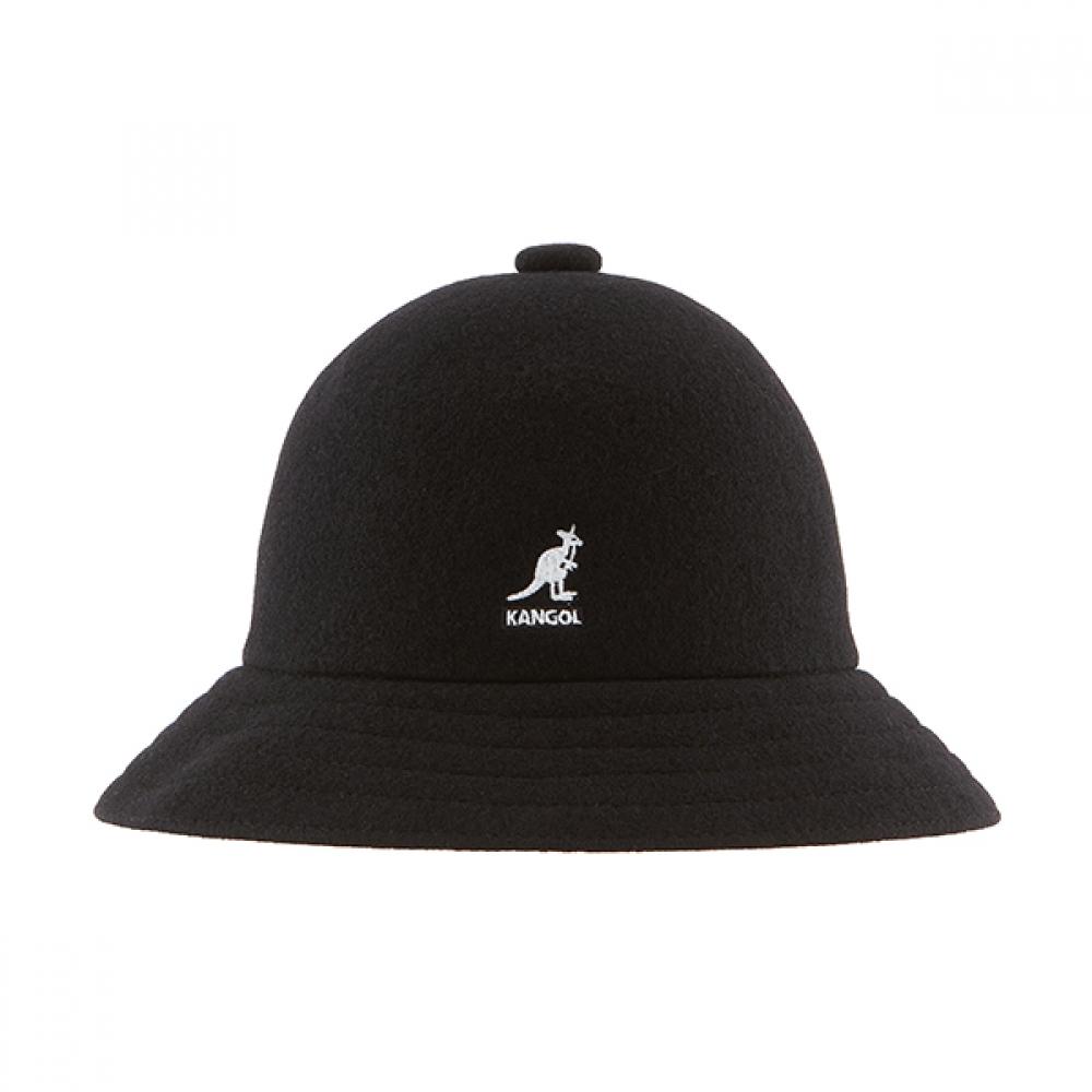 

Kangol K3451 Black Casual Wool Bucket Hat K3451 BLACK (XL)