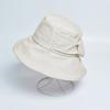 Color Solid Butterfly Tie Beach Cap Wide Brim Outdoor Breathable Activities