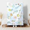 1pc Blanket Sumikko Gurashi Print Design, Lightweight Blanket for Sofa, Bed- Soft &Warm, Gift for All Seasons like Christmas, Halloween