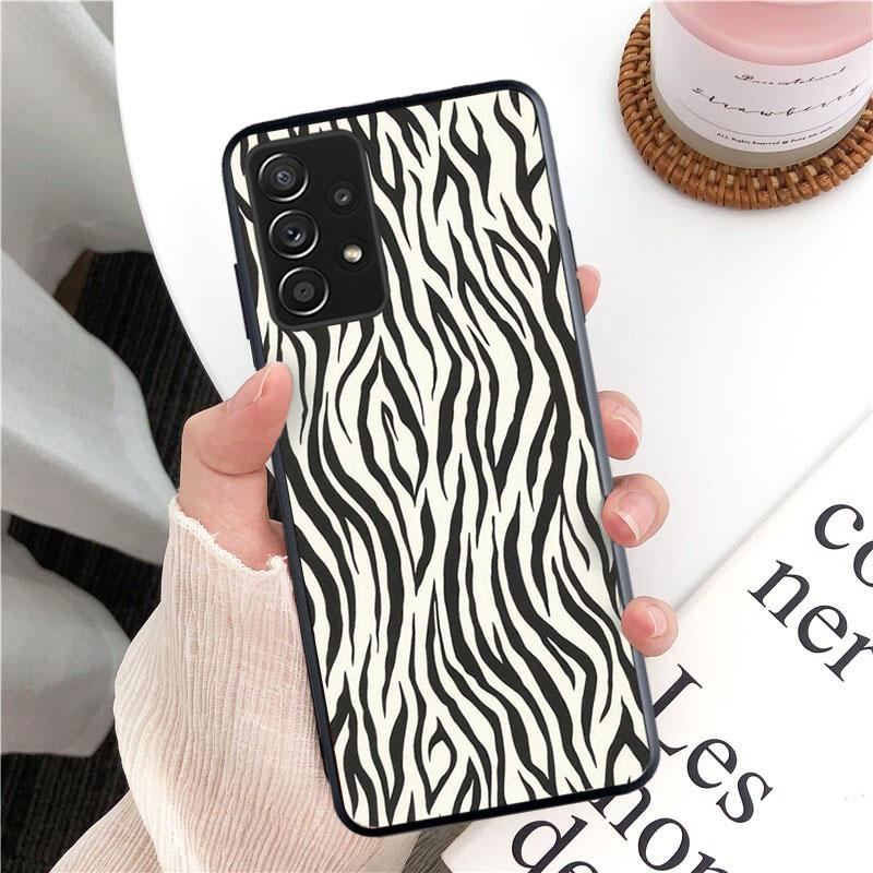 Zebra-Telefonhülle für Samsung Galaxy A13 A22 A12 A32 A71 A11 A21S A33 A52 A72 A51 A50 A70 A31 M31
