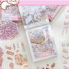 Miniature Scene Mini Landscape Stickers 3D Cartoon Stickers Landscape Sticker Book  For Students