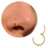 18G 316L Chirurgischer Stahl Nasenring-Creole, Knorpel-Creolen für Damen Herren Piercing Schmuck 6mm/8mm/10mm/12mm