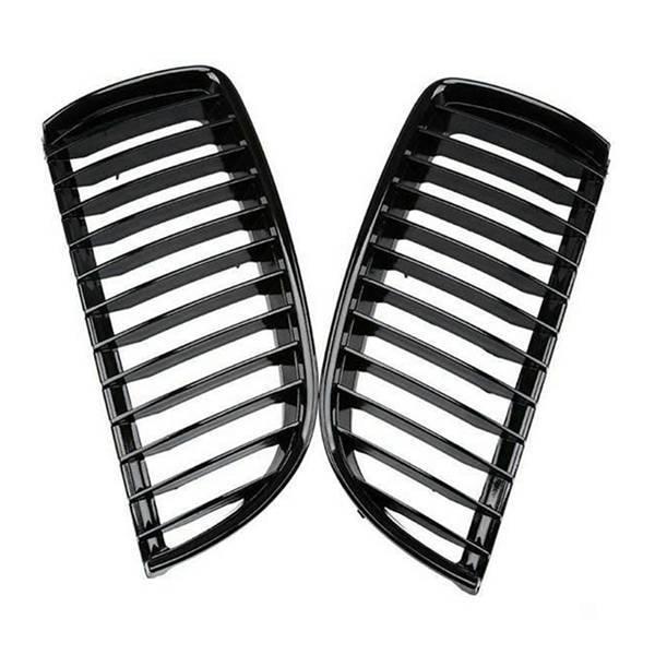 1 Pair Compatible with 2005-2009 BMW 3 Series E90/E91 Kidney Grille