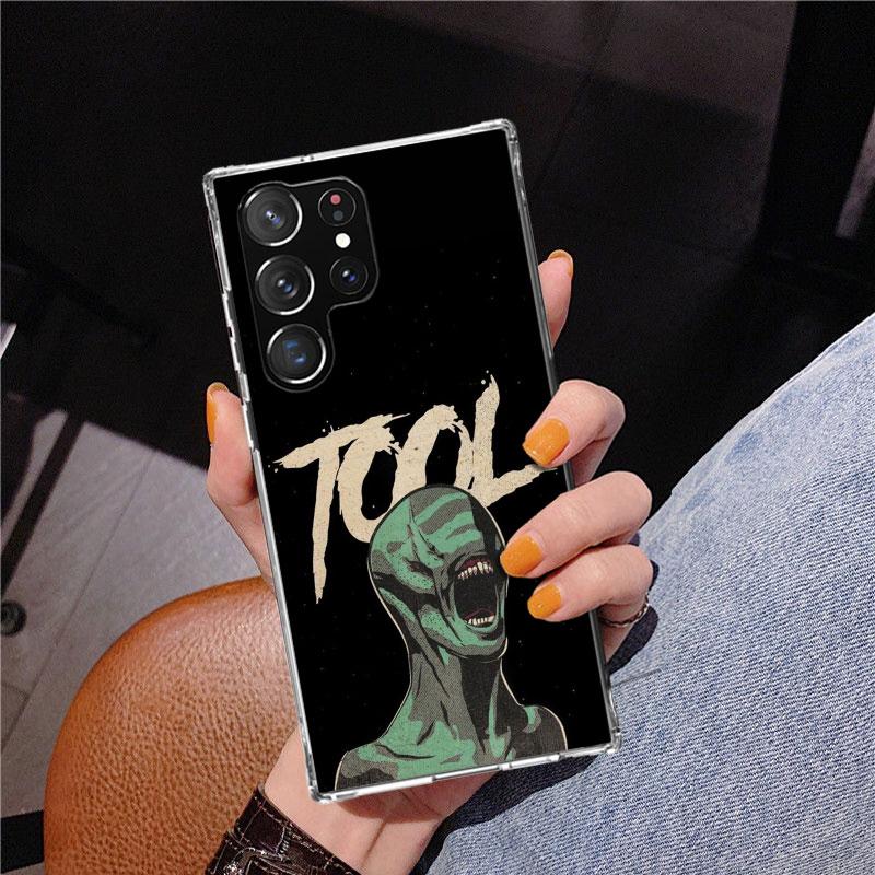 Band T-Tool Schism Phone Case For Samsung Galaxy S24 S25 Edge S26 Ultra S23 S22 S21 Plus S20 FE + Personalized Print Cover Galax