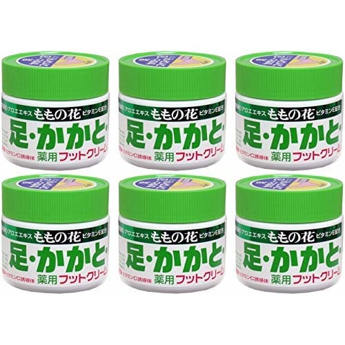[Bulk Purchase] Original Peach Blossom Medicated Foot Cream C 70g [x6 packs]