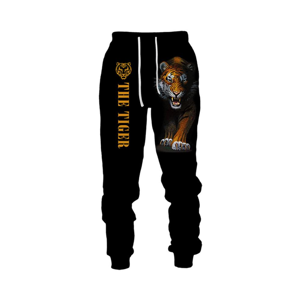 Heißer Verkauf Tier Tiger 3D gedruckt Hosen Männer Casual lose Sport Hosen Jogging Hosen Hersteller