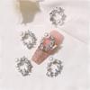 3D Nail Art Charms Zircon Nail Rhinestones Nail Gems Alloy Butterfly-Nail Crystals Diamonds for DIY Nail Art Decoration