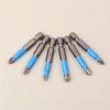 6/12Pcs Hexagonal Handle Anti Skid Electric Screwdriver Woodworking Cross Screwdriver Tool Set Ph1 Ph2 Ph3 Pz1 Pz2 Pz3