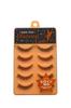 Diamond Lash [Heroine Eye] 5 Pairs (for Upper Eyelashes) Long, Voluminous Lashes At the Outer Corners Create a Show-stopping, Radiant Look...