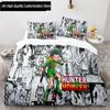 Hunter X Hunter 3D Print Duvet Cover Set Bedding Set Japanese Anime Twin Queen King Quilt Cover Pillowcases Home Decor