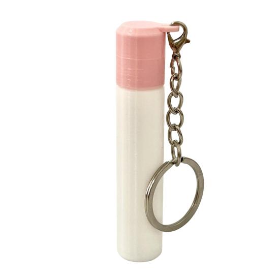 Cotton Swab Storage Box with Cover Storage Holder Keychain for Makeup Ear Cleaning