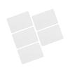 5PCS Inflatable Boat Repair Patch PVC Waterproof Air Leakage Prevention Kayak Repair Patch for Boat Repair Kit White