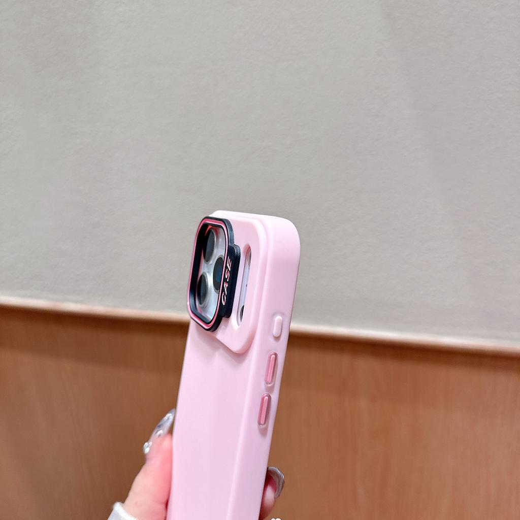 Candy Macaron Matte Phone Cases For iPhone 17 Pro Max Air 14 15 Plus Funda For iPhone 11 12 13 16 Pro Max Camera Protector Cover
