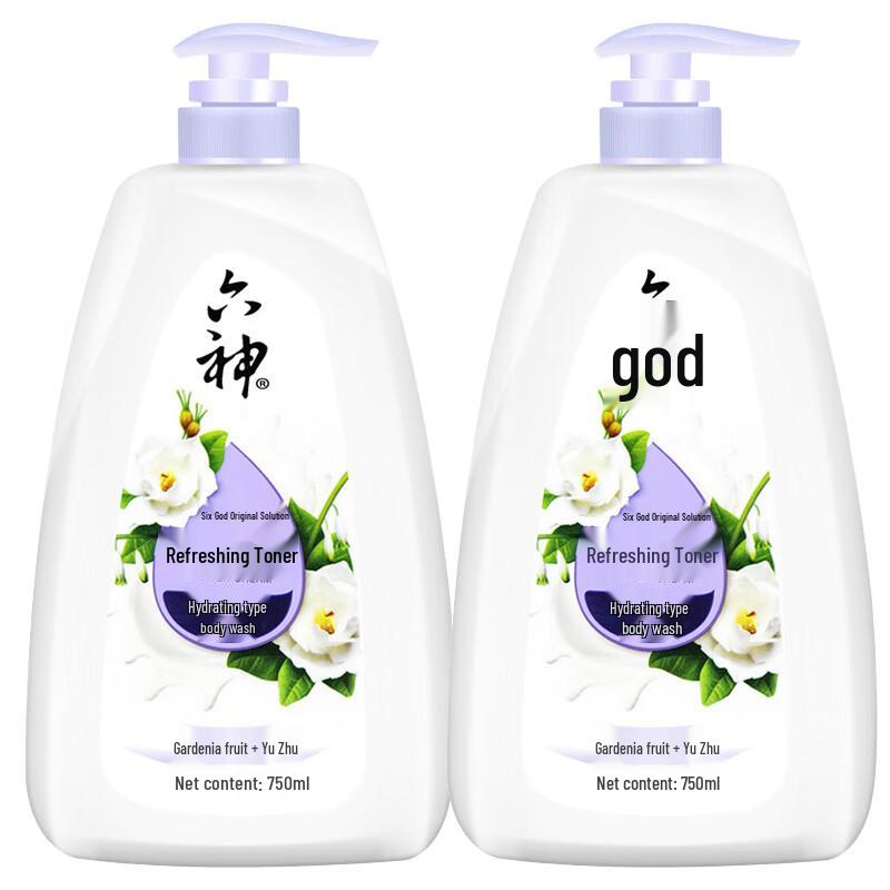 Освежающий гель для душа Шесть Богов (2-Pack)