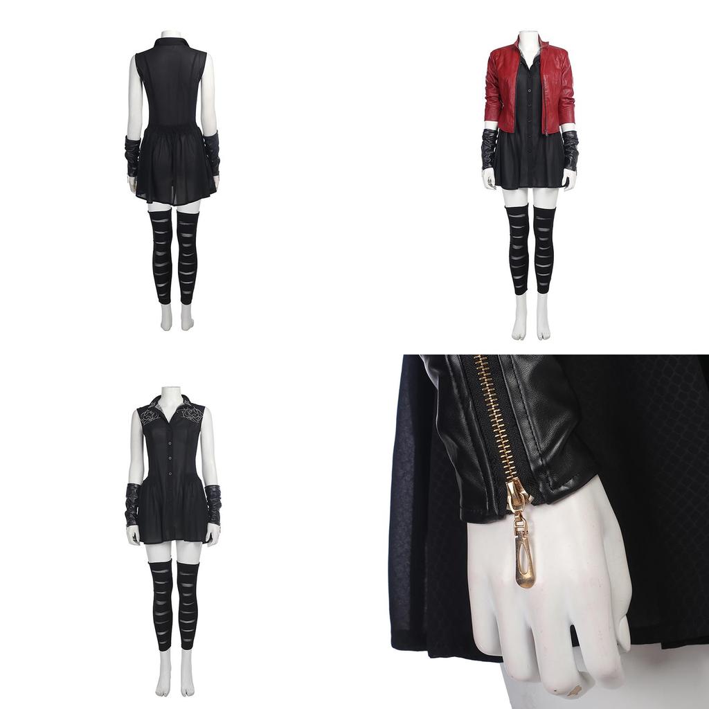 Premium Quality Avengers Age Of Ultron Scarlet Witch Cosplay Costume For Women