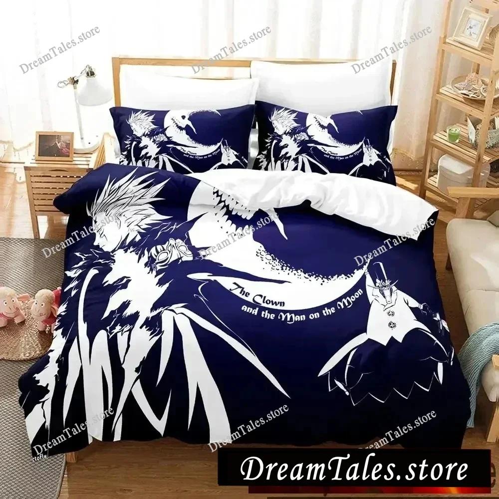 3D Print Anime D.Gray-man Bedding Set Duvet Cover Bed Set Quilt Cover Pillowcase Comforter King Queen Size Boys Adult Bedding