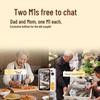 CINMOORE M1 Elderly GPS 4G Anti-Loss Phone with AI Chat & Monitoring (CN version)