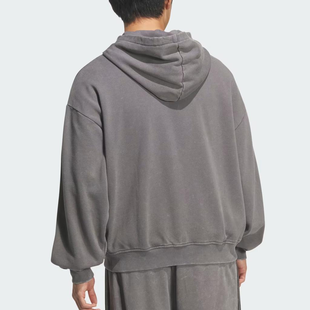 adidas Originals TG FZ Hoodie Loose Fit Striped Zip Long Sleeve Jacket Unisex Jackets KQ5525