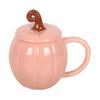 Something Different Pumpkin Lidded Mug