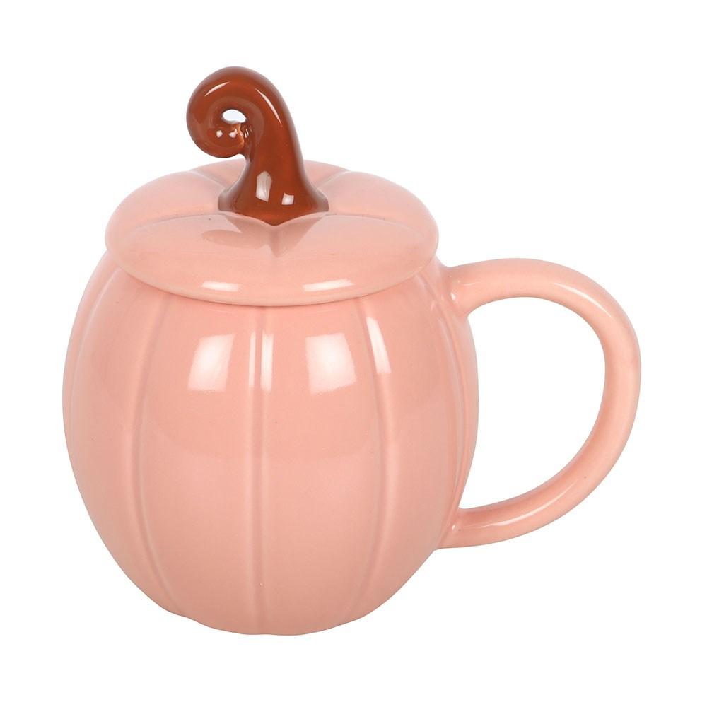 Something Different Pumpkin Lidded Mug