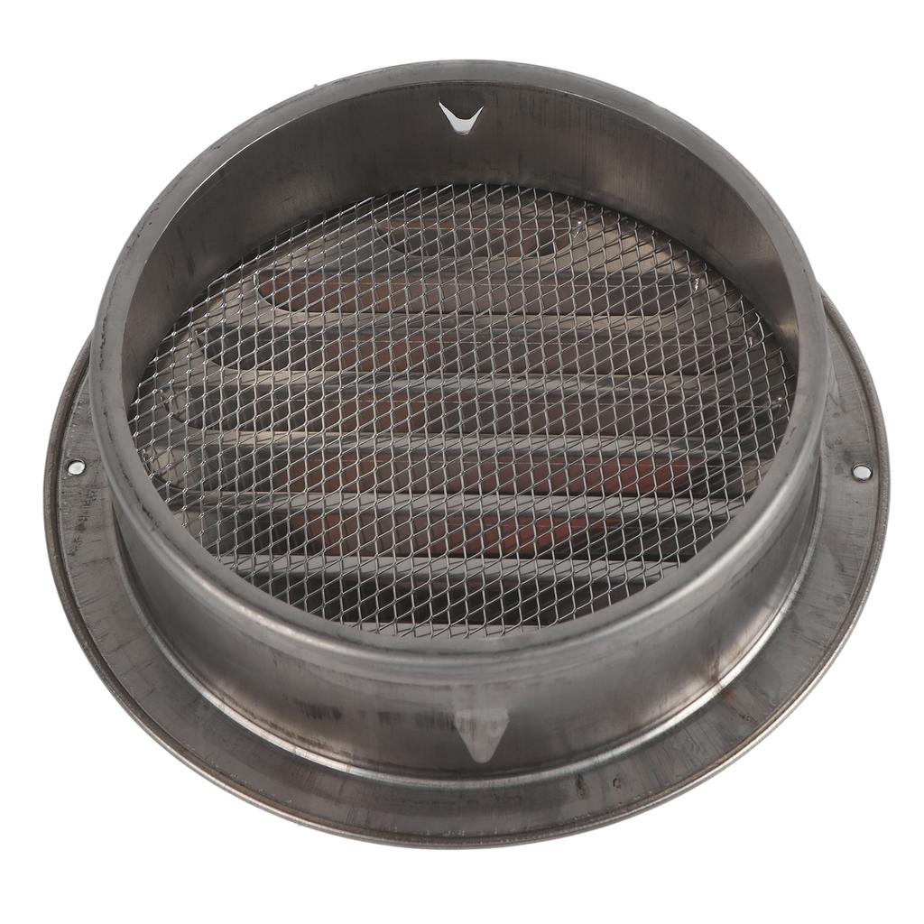 Air Ventilation Cover 304 Stainless Steel Round Exhaust Duct Grill Cap for Kitchen and Bathroom