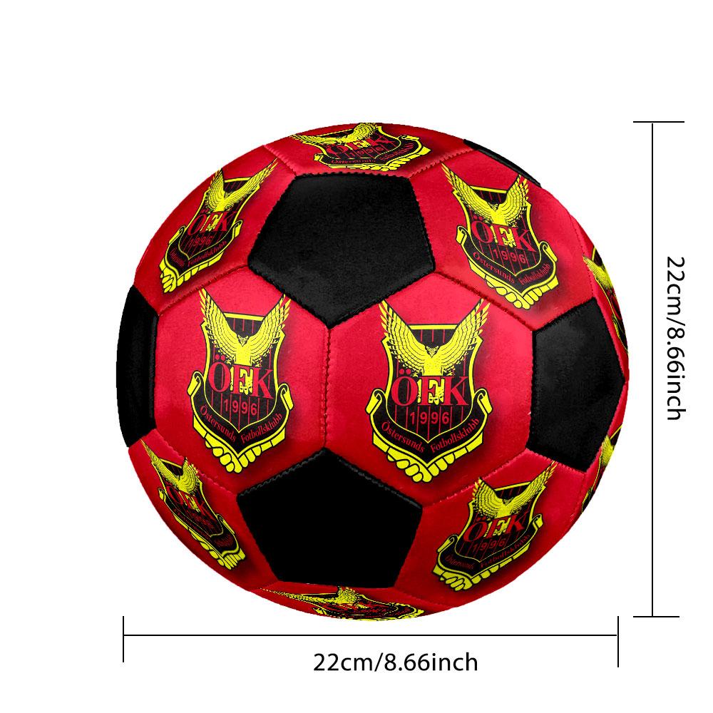 1PC ÖFK size 5 soccer ball PrahaIndoor Soccer Ball Colorful All Ages Machine Stitched PVC Competition Ready Durable High-Bounce