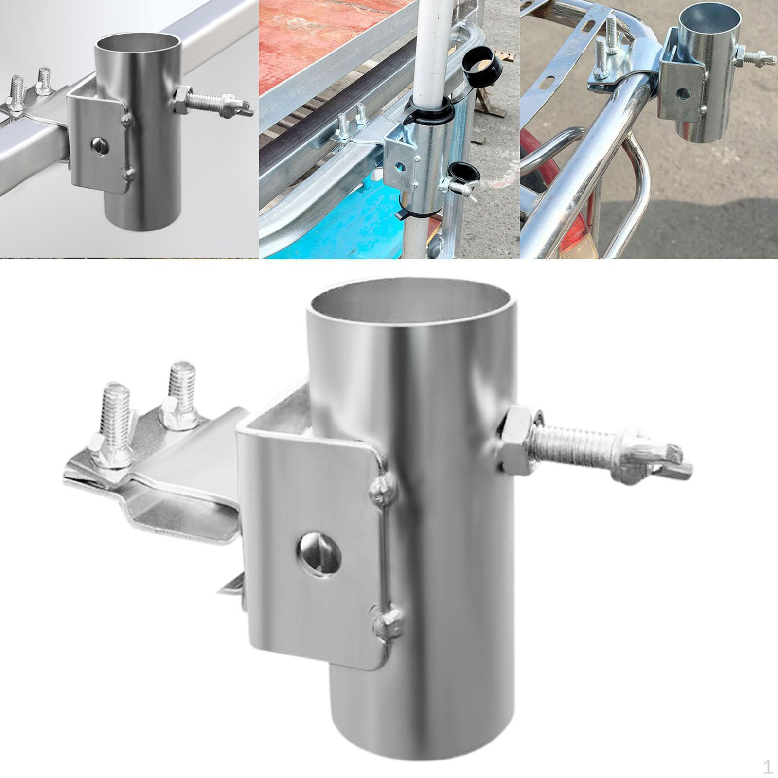 

Кронштейн для держателя зонта на открытом воздухе, прочная подставка для тележки-тележки, зонт на открытом воздухе 2.5cm square tube