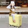 Sturdy Folding Children's Ride-On Suitcase with Magic Trolley and Secure Travel Lock