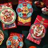 Paper Cartoon Rotating Red Envelope Chinese Style God of Wealth Envelopes  Kids Gifting