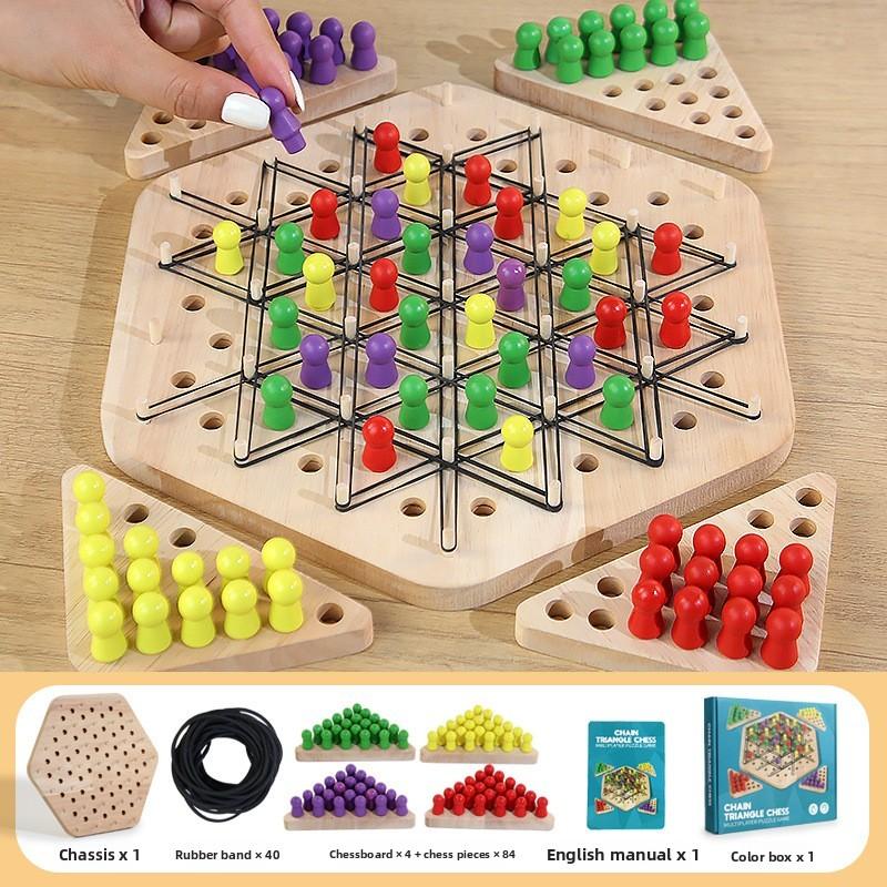 Montessori Wooden Puzzle Toy For Kids Handeye Coordination And Cognitive Development