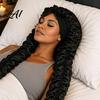 Braided Hair Cap No Heat Curling for Women Adjustable Curls Styling Accessories Satin Bonnet Double Layer Sleeping Medium Long Hair Braids,