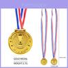Children Plastic Gold Silver And Bronze Medal With Hanging Ropes For Sports Events And Party Gifts