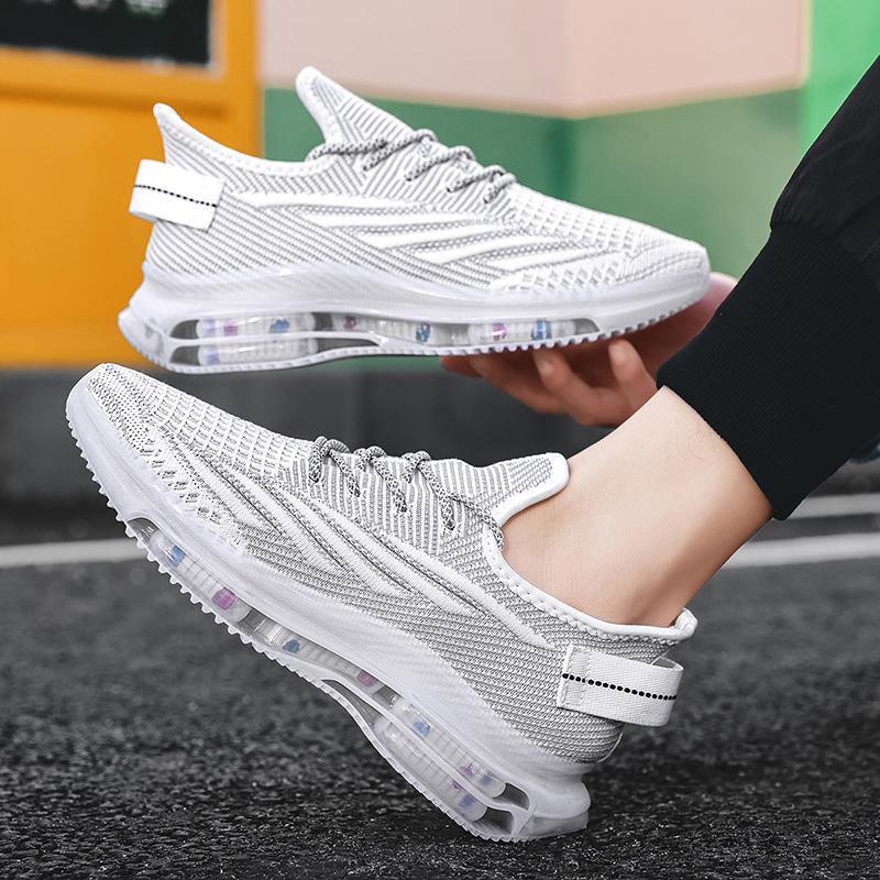 Men's Shoes 2026 New Outdoor Low Cut Running Sports and Leisure Thick Soled Mesh Comfortable Trendy Shoes for Men