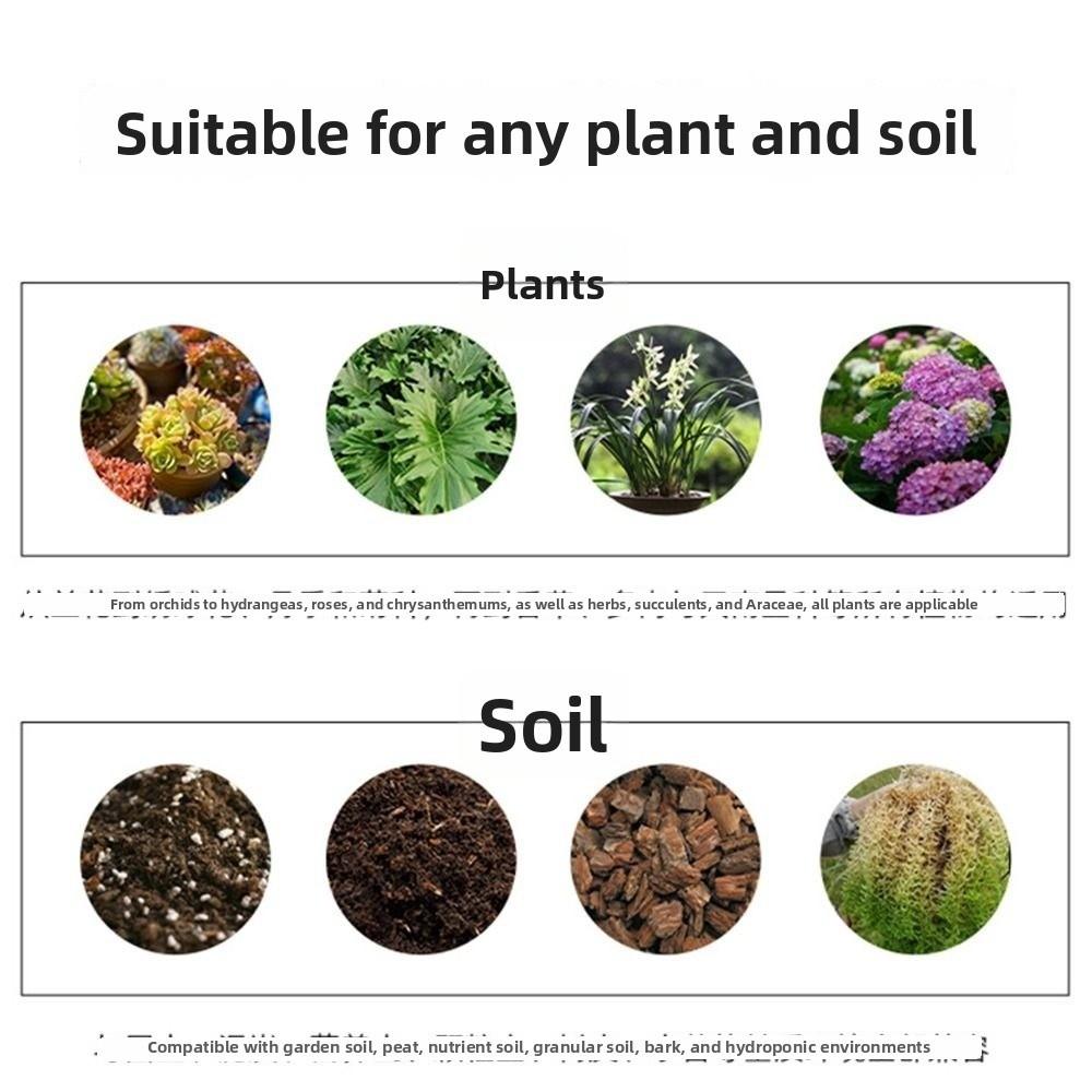 No Battery Needed Soil Meter Long-lasting Color-changing Indicator Plant Water Indicator Prevent Overwatering/Underwatering