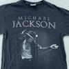 Tricou Vintage Michael Jackson Bărbați Mărime Mică Negru Grafic Rock Pop Concert Muzică