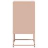 Nightstands 2 pcs Pink 36 x 39 x 78 cm Steel