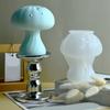 Multipurpose Sturdy Silicone Mushroom Candle Holder Mold Set Portable for Resin Plaster Craft Supplies Assorted Sizes