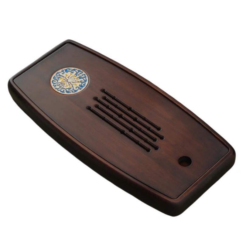 

Bamboo Rectangular Tea Tray with Water Storage