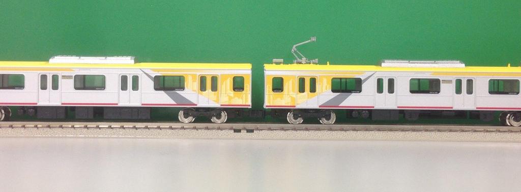 Greenmax N Gauge 4707 Tokyu 5050 Series 4000 Series Shibuya Hikarie Train Additional Intermediate Car Set 6-Car (Non-Powered)