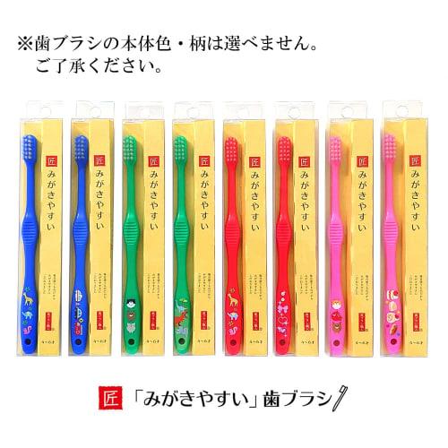 Life Range Easy-to-Brush Toothbrush, for Ages 4-6 (Regular), 3-Piece Set (Color Not Available) [Designed by Jukichi Tanabe]