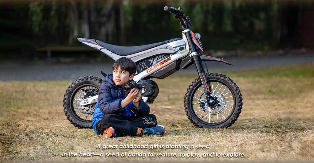 Elektrisches Offroad-Motorrad KuKirin X1, 1000W Motor, 48V 20,8Ah Akku, Höchstgeschwindigkeit 50 km/h, Reichweite 40 km