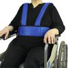 Breathable Mesh Wheelchair Safety Belt Non-Slip Adjustable Straps Fall Prevention Band Comfortable 360° Design Elderly Seat Belt