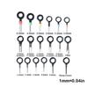 18 Pieces Car Terminal Ejector Removal Repair Tools Wiring Crimp Connector Stainless Steel Release Pullers