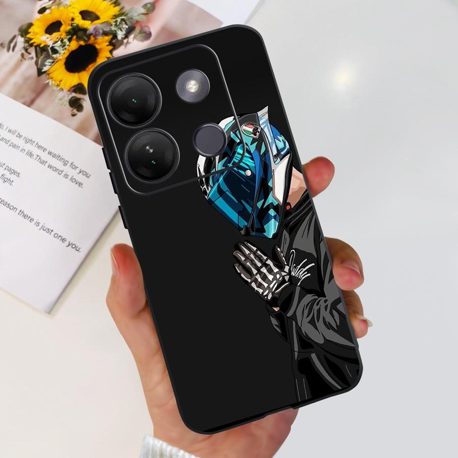 Für Infinix Smart 7 HD Hülle X6516 Luxuriös Beliebt Bemalte Abdeckung Weiche Silikon Handyhülle Für Infinix Smart 7 Plus Smart7 HD Schale