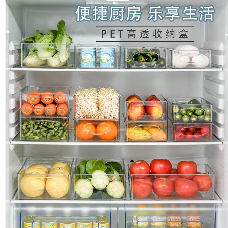 Refrigerator Organizer Drawer Box With Dividers Eggs Vegetables Fruits Kitchen Storage Plastic Food Container