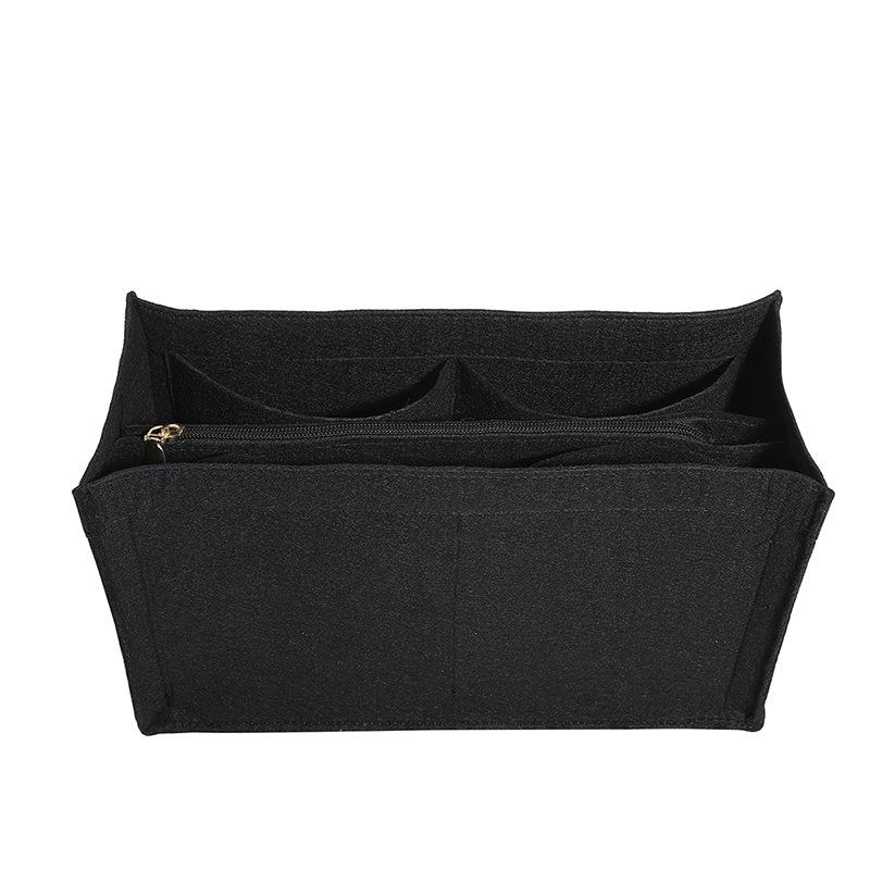 

2024 новый темперамент модный дизайн ручной работы ретро иностранный стиль однотонный квадратный большой емкости текстура фетровая сумка женская чёрный